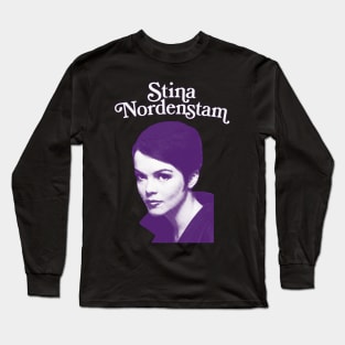 Stina Nordenstam / Fan Art Design Long Sleeve T-Shirt